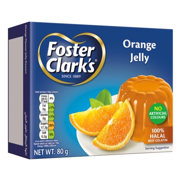 Foster Clark's Orange Jelly Dessert, 85g – Wholesale & Export UAE