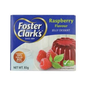 Foster Clark's Raspberry Flavour Jelly Dessert, 85g – Wholesale & Export UAE