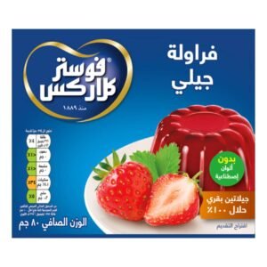 Foster Clark's Strawberry Flavoured Jelly Dessert, 85g – Wholesale & Export UAE