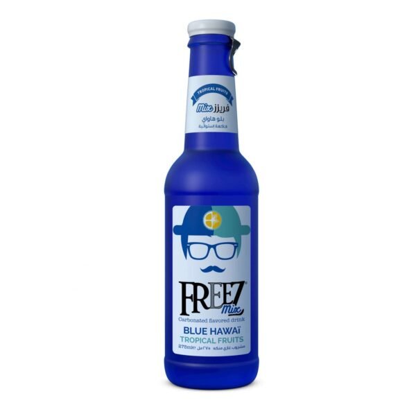 Freez Mix Carbonated Flavored Drink Blue Hawai Tropical Fruits, 275ml – Wholesale & Export UAE