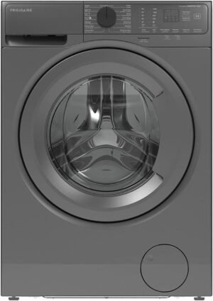 Frigidaire 10kg Front Loading Washing Machine 1400 RPM with 15 Programs, FWF1044M7SB, Onyx Dark Silver, 2 Years Warranty – Wholesale & Export UAE