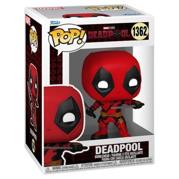 Funko Pop Marvel Deadpool 3 Deadpool Bobblehead Figurine – Wholesale & Export UAE
