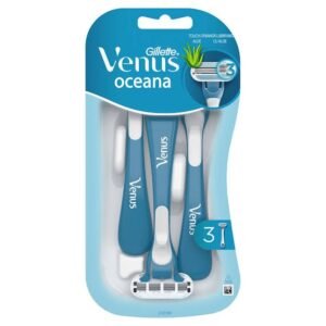 GILLETTE VENUS OCEANA WOMEN DISPOSABLE RAZOR 3`S – Wholesale & Export UAE