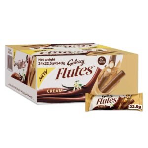 Galaxy Flutes Cream Chocolate, 2 Fingers, Pack of 24, 22.5g – Wholesale & Export UAE