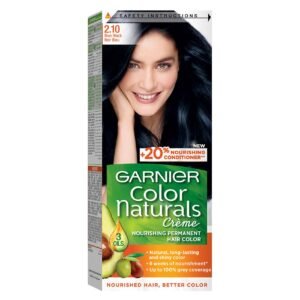 Garnier Color Naturals Crème Nourishing Permanent Hair Color, 2.1, Blue Black – Wholesale & Export UAE