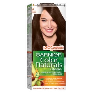 Garnier Color Naturals Crème Nourishing Permanent Hair Color, 74, Brown – Wholesale & Export UAE