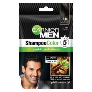 Garnier Shampoo Hair Colour, Shade 1.0 Natural Black, 20ml – Wholesale & Export UAE