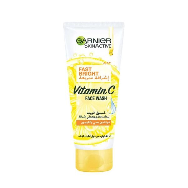 Garnier SkinActive Fast Bright Face Wash with Pure Lemon Essence, 100ml – Wholesale & Export UAE