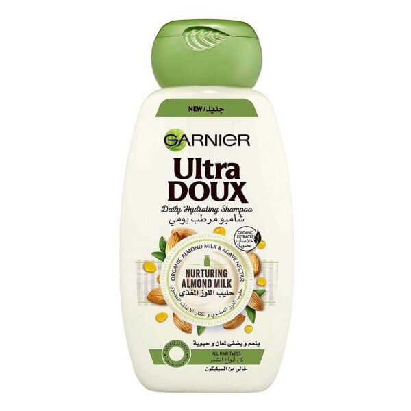 Garnier Ultra Dour Nurturing Almond Milk Daily Hydrating Shampoo, 200ml – Wholesale & Export UAE