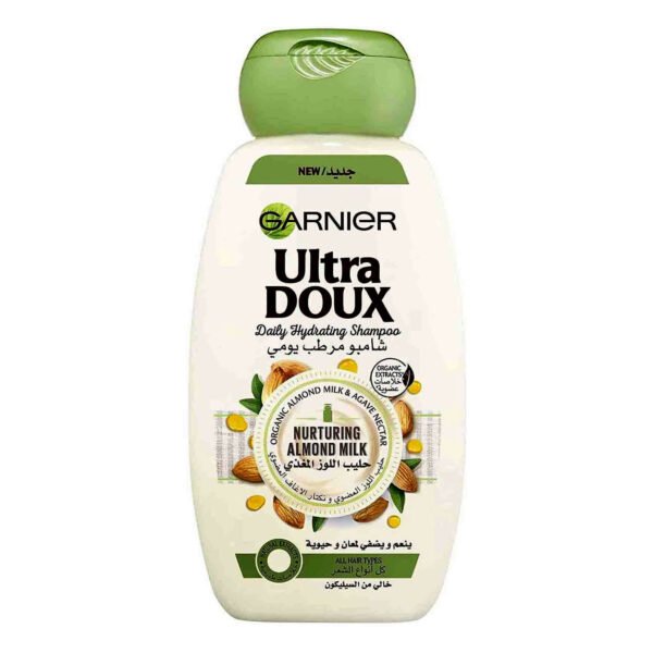 Garnier Ultra Dour Nurturing Almond Milk Daily Hydrating Shampoo, 400ml – Wholesale & Export UAE