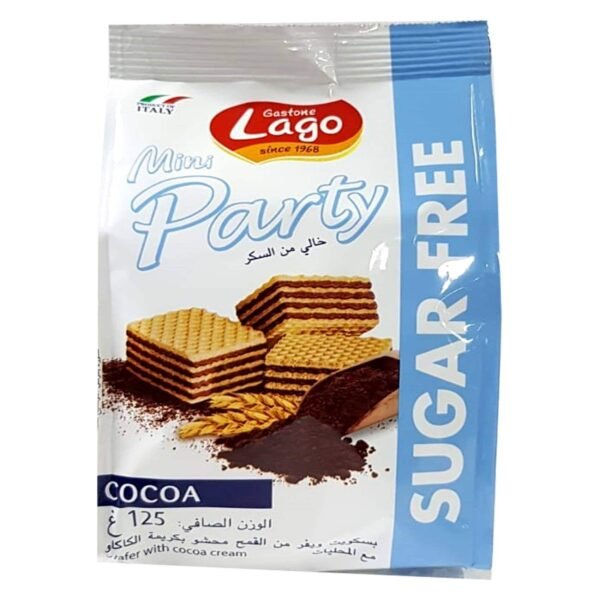 Gastone Lago Mini Party Cocoa Cream Wafers, 125g – Wholesale & Export UAE