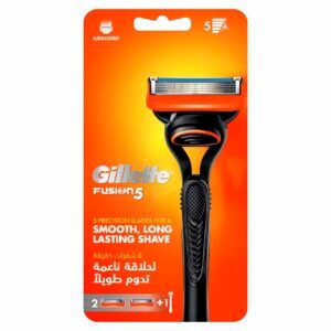 Gillette Fusion Handle + 2 Blades – Wholesale & Export UAE