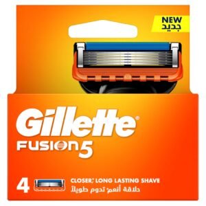 Gillette Fusion5 Men's Refillable Razor: 4 Blade Refills – Wholesale & Export UAE