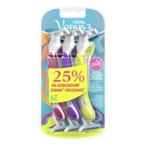 Gillette Simply Venus 3 Plus Disposable Razors, Pack of 6 – Wholesale & Export UAE