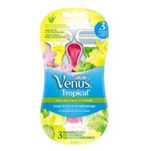 Gillette Venus Tropical Disposable Razor, Pack of 3 – Wholesale & Export UAE