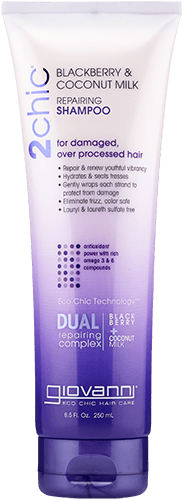 Giovanni 2Chic Blackberry and Coconut Milk Repairing Shampoo 250ml – Wholesale & Export UAE