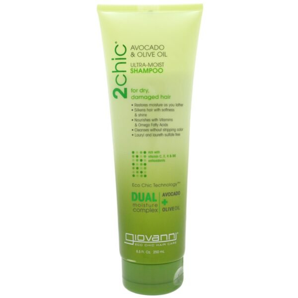 Giovanni-2chic-Ultra-Moist-Shampoo-250ml Giovanni 2chic Ultra-Moist Shampoo 250ml – Wholesale & Export UAE