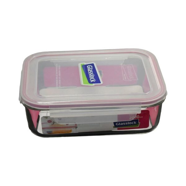 Glasslock Rectangular Dish Clear 2L – Wholesale & Export UAE