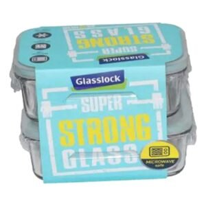 Glasslock Rectangular Lunch Box Set 715ml 2 PCS – Wholesale & Export UAE