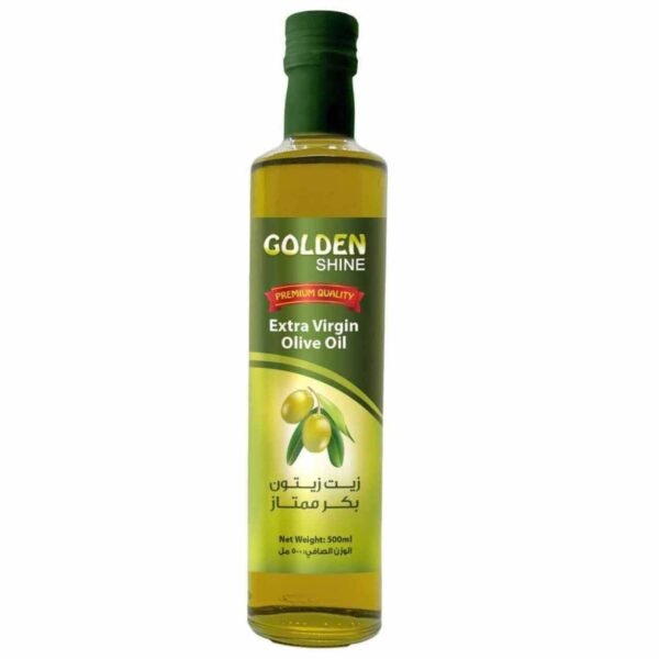 Golden Shine Extra Virgin Olive Oil, 500ml – Wholesale & Export UAE