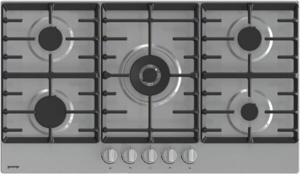 Gorenje-Built-In-Gas-Hob-Made-Solvenia-Stainless-Steel-silver-90-Cm-One-Size-1 Gorenje Built In Gas Hob, Made Solvenia, Stainless Steel silver 90 Cm One Size – Wholesale & Export UAE