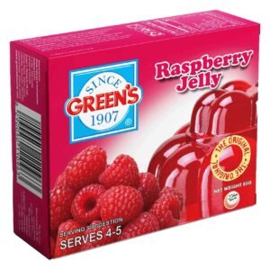 Greens Raspberry Jelly 80g – Wholesale & Export UAE