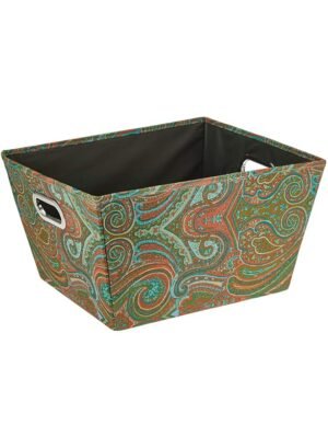 HARMONY-EYELET-MULTI-USE-STORAGE-TOTE-L-41X36X23CM-4M-106-3 HARMONY EYELET MULTI USE STORAGE TOTE-L 41X36X23CM 4M-106 – Wholesale & Export UAE