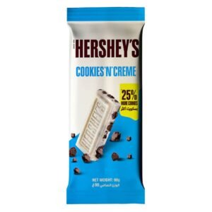 HERSHEY'S Cookies 'N' Creme White Chocolate Bar, 90g – Wholesale & Export UAE