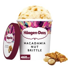 Haagen-Dazs Macadamia Nut Brittle Flavoured Ice Cream, 460ml – Wholesale & Export UAE