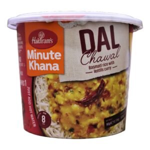 Haldiram's Minute Khana Dal Chawal Instant Meal, 90g – Wholesale & Export UAE