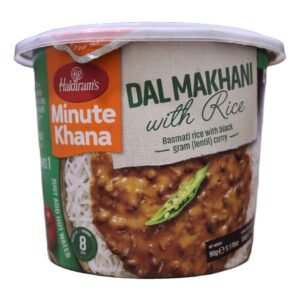 Haldiram's Minute Khana Dal Makhani with Rice, 90g – Wholesale & Export UAE