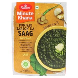 Haldiram's Minute Khana Punjabi Sarson Da Saag, 300g – Wholesale & Export UAE
