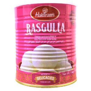Haldiram's Rasgulla, 1kg – Wholesale & Export UAE