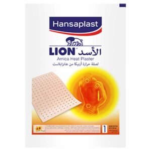 Hansaplast Lion Arnica Heat Plaster, Pain Relief with Arnica, 12x18cm, 1 Patch – Wholesale & Export UAE