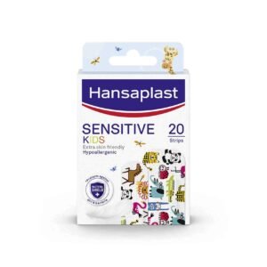 Hansaplast Sensitive Kids Plasters, Skin Friendly, Non-stick, 20 Strips – Wholesale & Export UAE