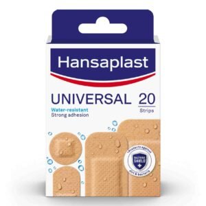 Hansaplast Universal Wound Plasters, Water-resistant, 20 Strips – Wholesale & Export UAE