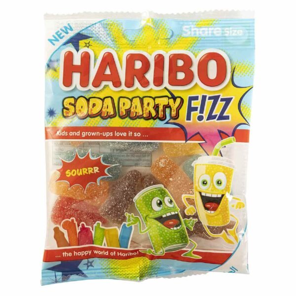 Haribo Fizz Soda Party Jelly Candy, 70g – Wholesale & Export UAE