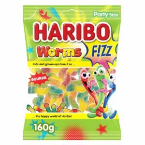 Haribo Fizz Worms Candy, 160g – Wholesale & Export UAE
