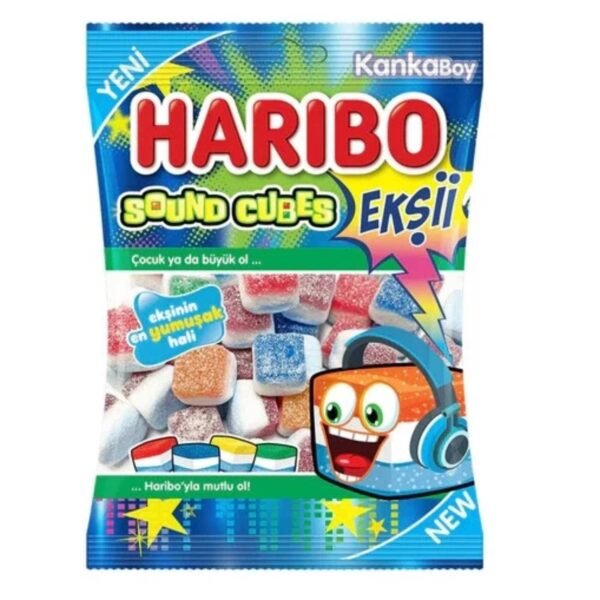 Haribo Mix Fizz Sound Cubes Candy, 70g – Wholesale & Export UAE