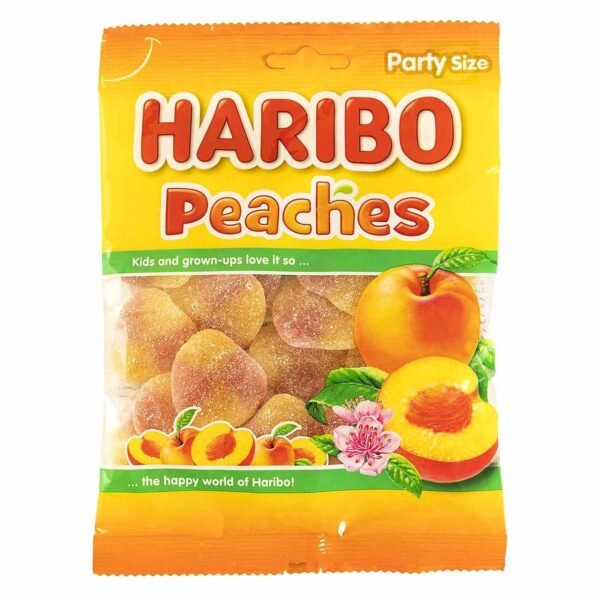 Haribo Peaches Candy, 160g – Wholesale & Export UAE