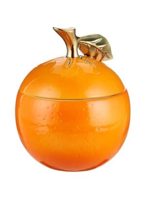 Harmony-Ceramic-7quotOrange-Pot-Orange-Gold-DZ11037-3 Harmony Ceramic 7"Orange Pot Orange + Gold DZ11037 – Wholesale & Export UAE