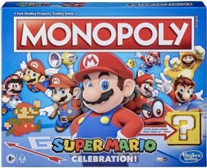Hasbro Monopoly Super Mario Celebration Edition Board Game For Super Mario Fans For Ages 8 And Up, With Video Game Sound Effects – Wholesale & Export UAE