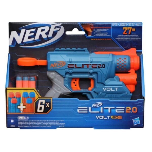 Hasbro Nerf Elite 2.0 Volt SD-1 Blaster And Dart Set E9952 Blue – Wholesale & Export UAE