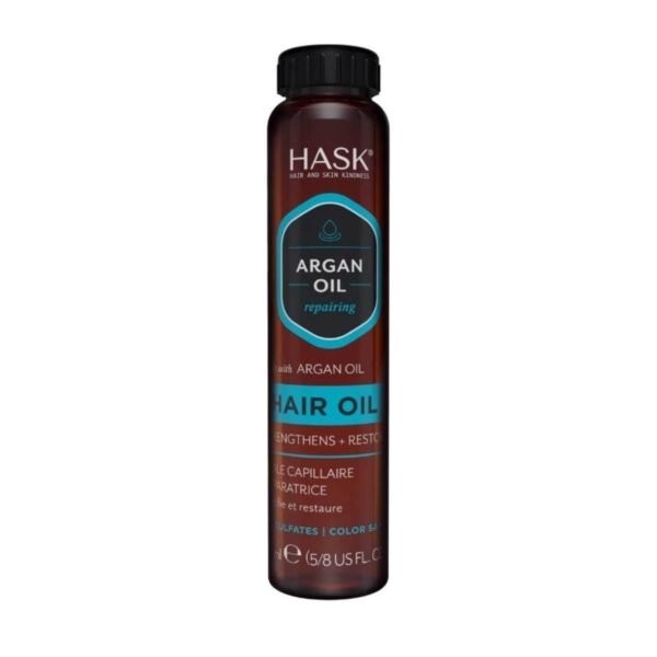Hask Argan Oil Healing Shine Hair Treatment Brown 18ml – Wholesale & Export UAE