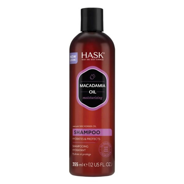 Hask Macadamia Oil Moisturizing Shampoo, 355ml – Wholesale & Export UAE