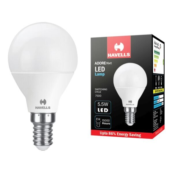 Havells Adore Nxt LED Lamp Warm White 5.5W E14 – Wholesale & Export UAE