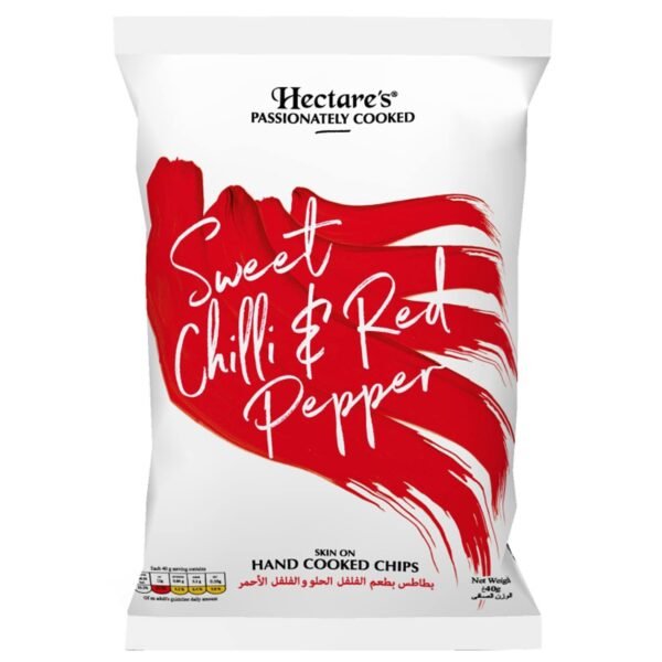 Hectares-Hand-Cooked-Potato-Chips-Sweet-Chilli-and-Red-Pepper-40g Hectares Hand Cooked Potato Chips Sweet Chilli and Red Pepper, 40g – Wholesale & Export UAE