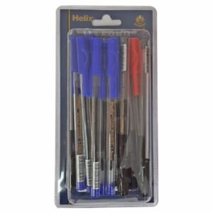 Helix Oxford Stick Ballpoint Pen Multicolour 1mm 25 PCS – Wholesale & Export UAE