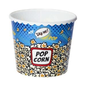 Herevin Printed Reusable Popcorn And Chips Bowl Multicolour 2.3L – Wholesale & Export UAE