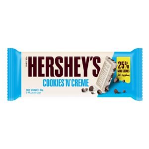 Hershey's Cookies N Creme Chocolate Bar 40g – Wholesale & Export UAE
